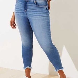 Skinny High Waisted Cropped Jeans